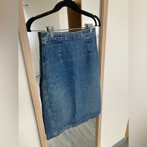 Vintage Denim Skirt